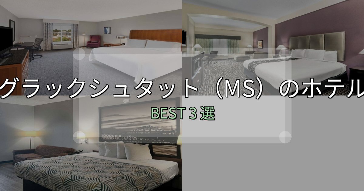 【2025年最新】グラックシュタット(MS)ホテル完全攻略3選【料金・設備・立地比較】 【2025年最新】グラックシュタット(MS)ホテル完全攻略3選【料金・設備・立地比較】